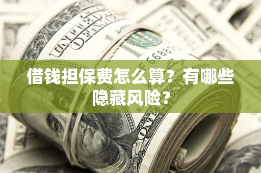 北京借钱担保费怎么算？有哪些隐藏风险？