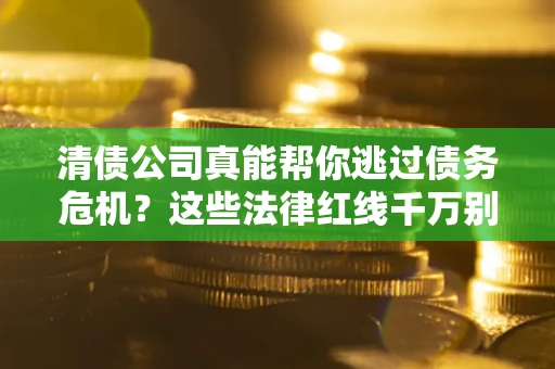 北京清债公司真能帮你逃过债务危机？这些法律红线千万别踩