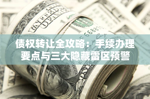 北京债权转让全攻略：手续办理要点与三大隐藏雷区预警